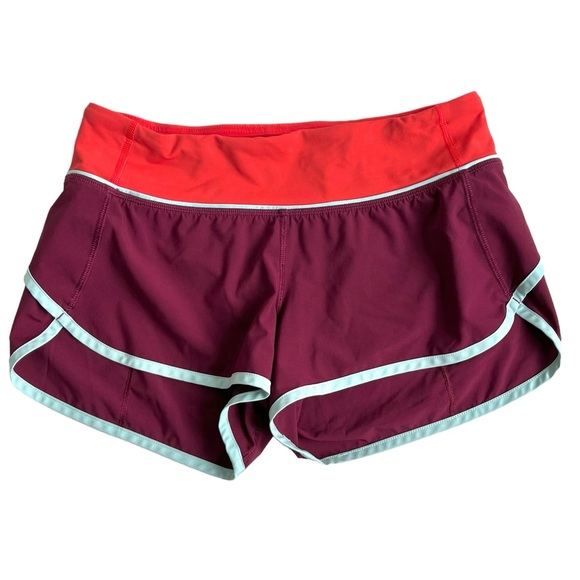 lululemon athletica Pants - Lululemon Multi Color Run: Speed Short *4-way Stretch